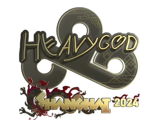 Sticker | Heavygod (Gold) | Shanghai 2024