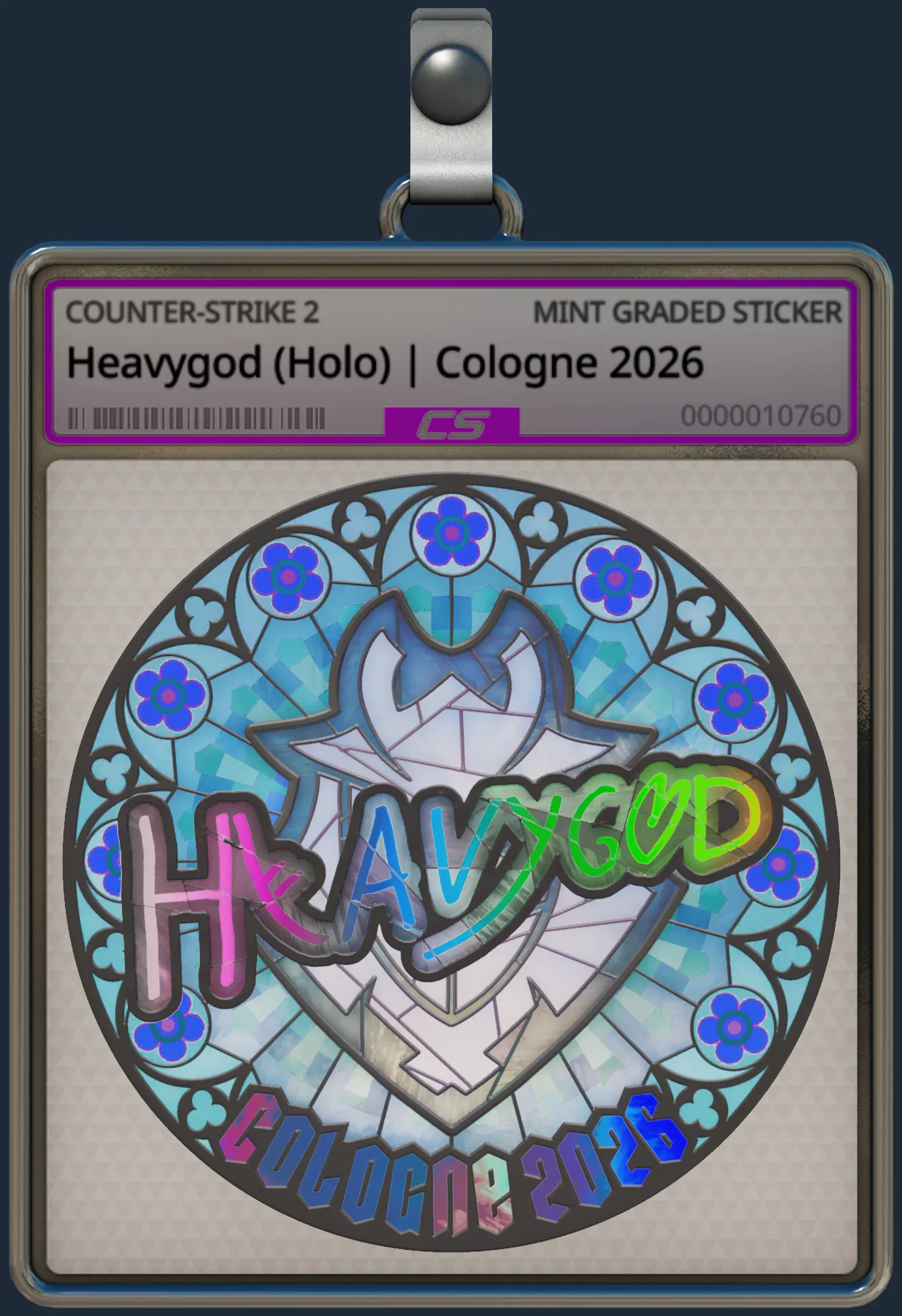 Sticker | Heavygod (Holo) | Cologne 2026