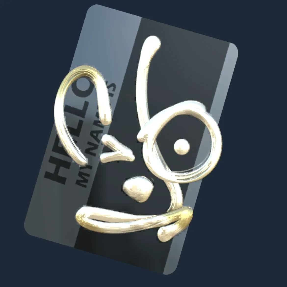 Sticker | Hello AUG (Gold)