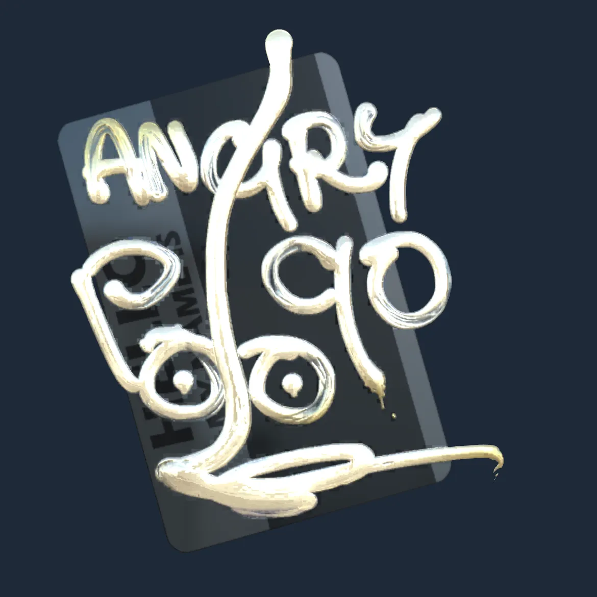 Sticker | Hello P90 (Gold)