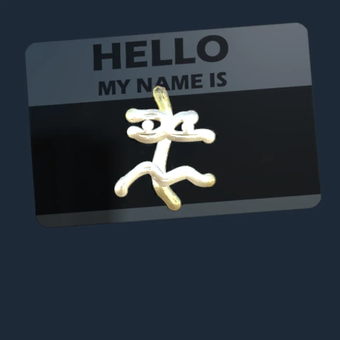 Sticker | Hello XM1014 (Gold)