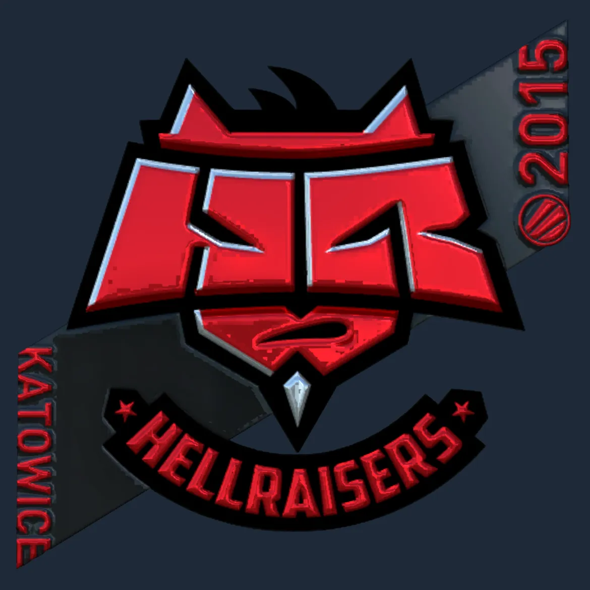 Sticker | HellRaisers (Foil) | Katowice 2015