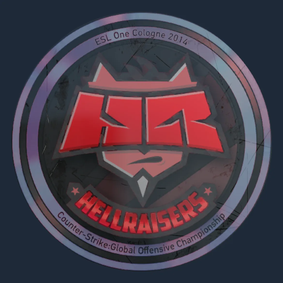 Sticker | HellRaisers (Holo) | Cologne 2014