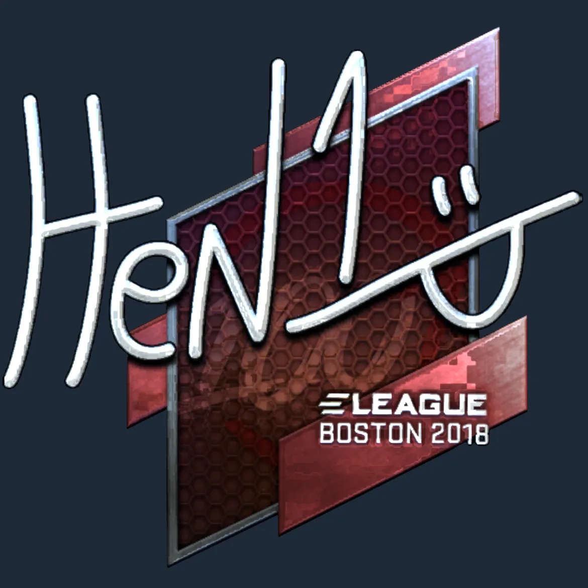 Sticker | HEN1 (Foil) | Boston 2018