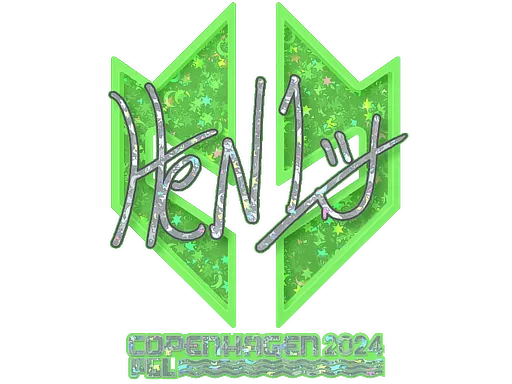 Sticker | HEN1 (Glitter) | Copenhagen 2024