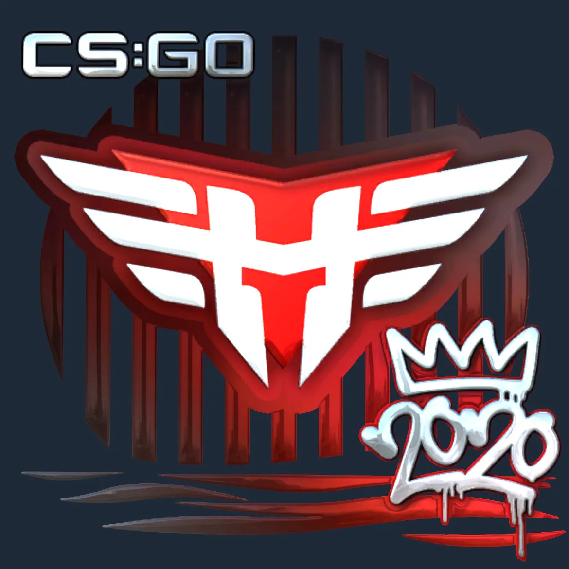 Sticker | Heroic (Foil) | 2020 RMR
