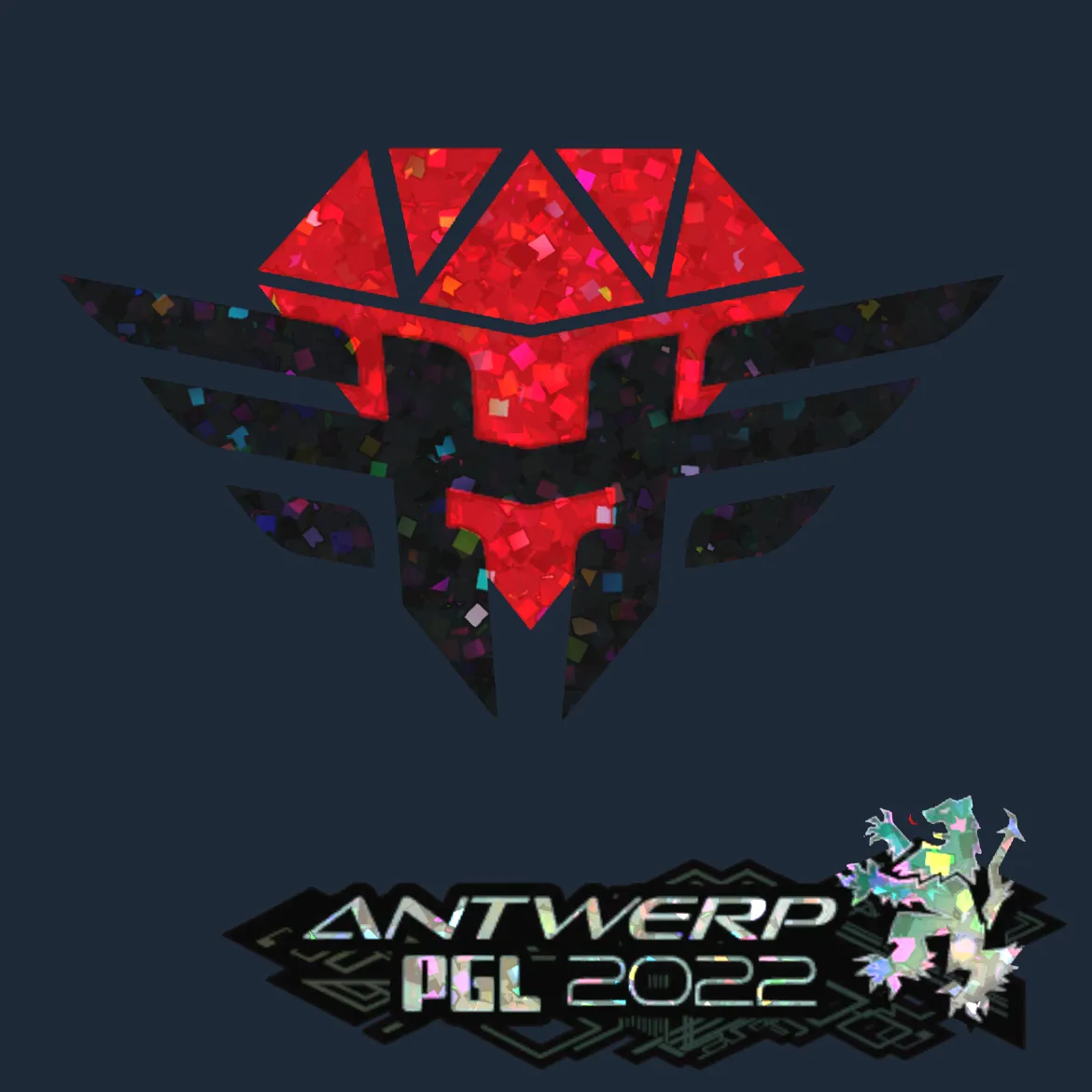 Sticker | Heroic (Glitter) | Antwerp 2022