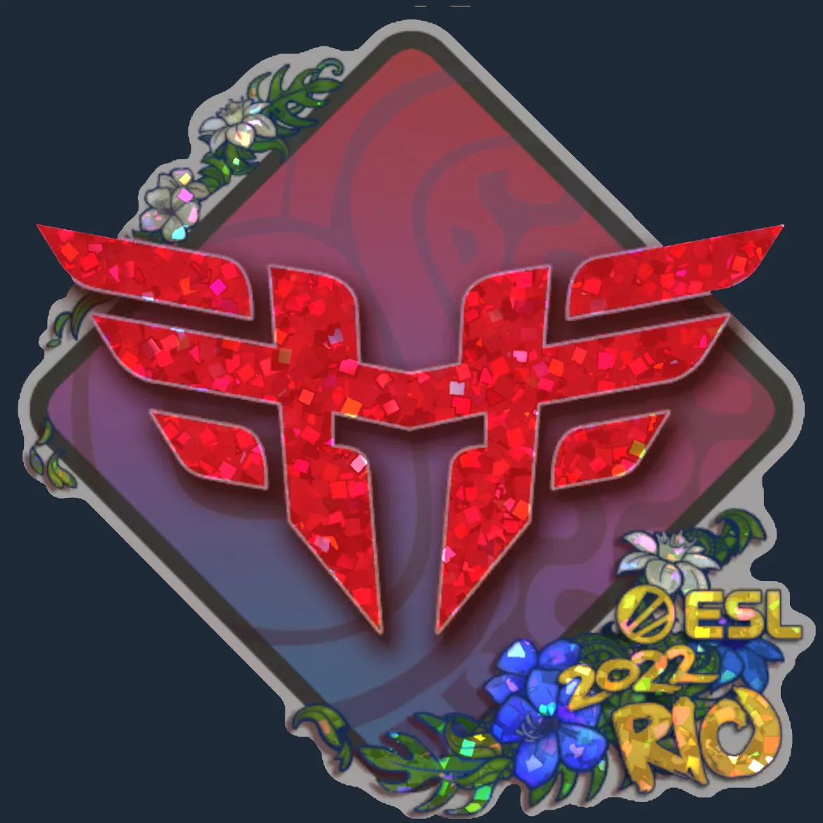 Sticker | Heroic (Glitter) | Rio 2022