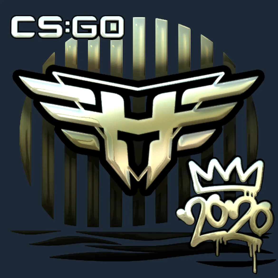 Sticker | Heroic (Gold) | 2020 RMR