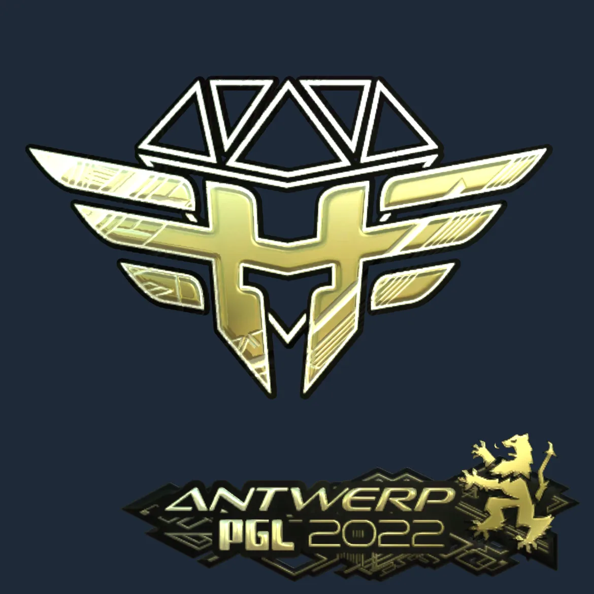 Sticker | Heroic (Gold) | Antwerp 2022