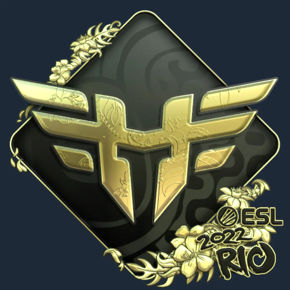 Sticker | Heroic (Gold) | Rio 2022