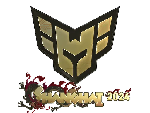 Sticker | HEROIC (Gold) | Shanghai 2024
