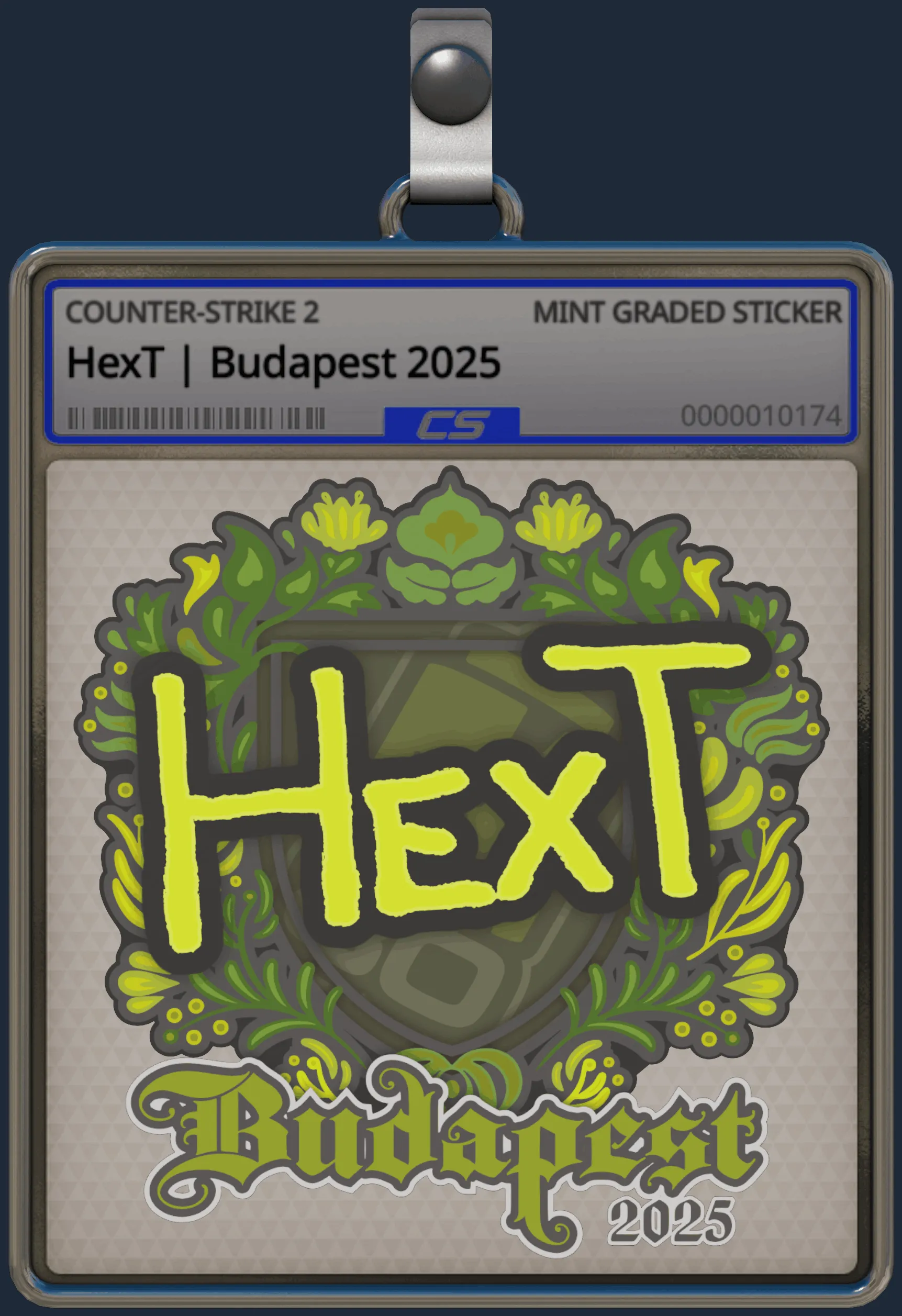 Sticker | HexT | Budapest 2025