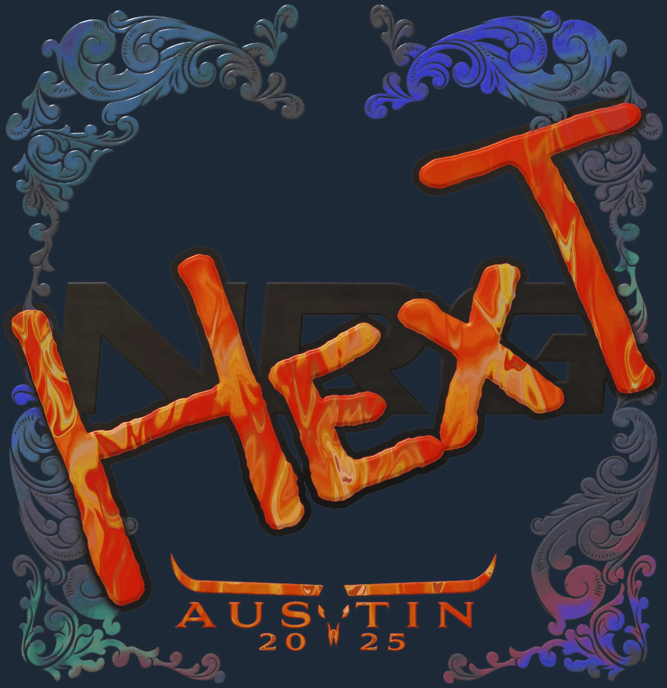 Sticker | HexT (Holo) | Austin 2025