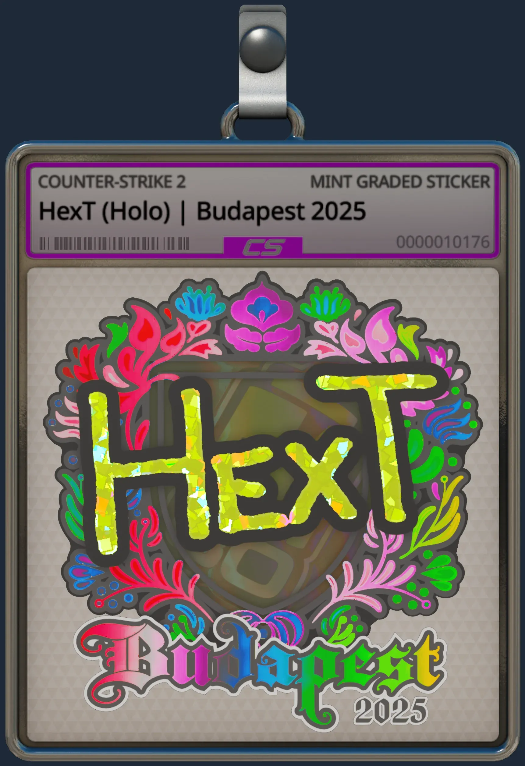 Sticker | HexT (Holo) | Budapest 2025