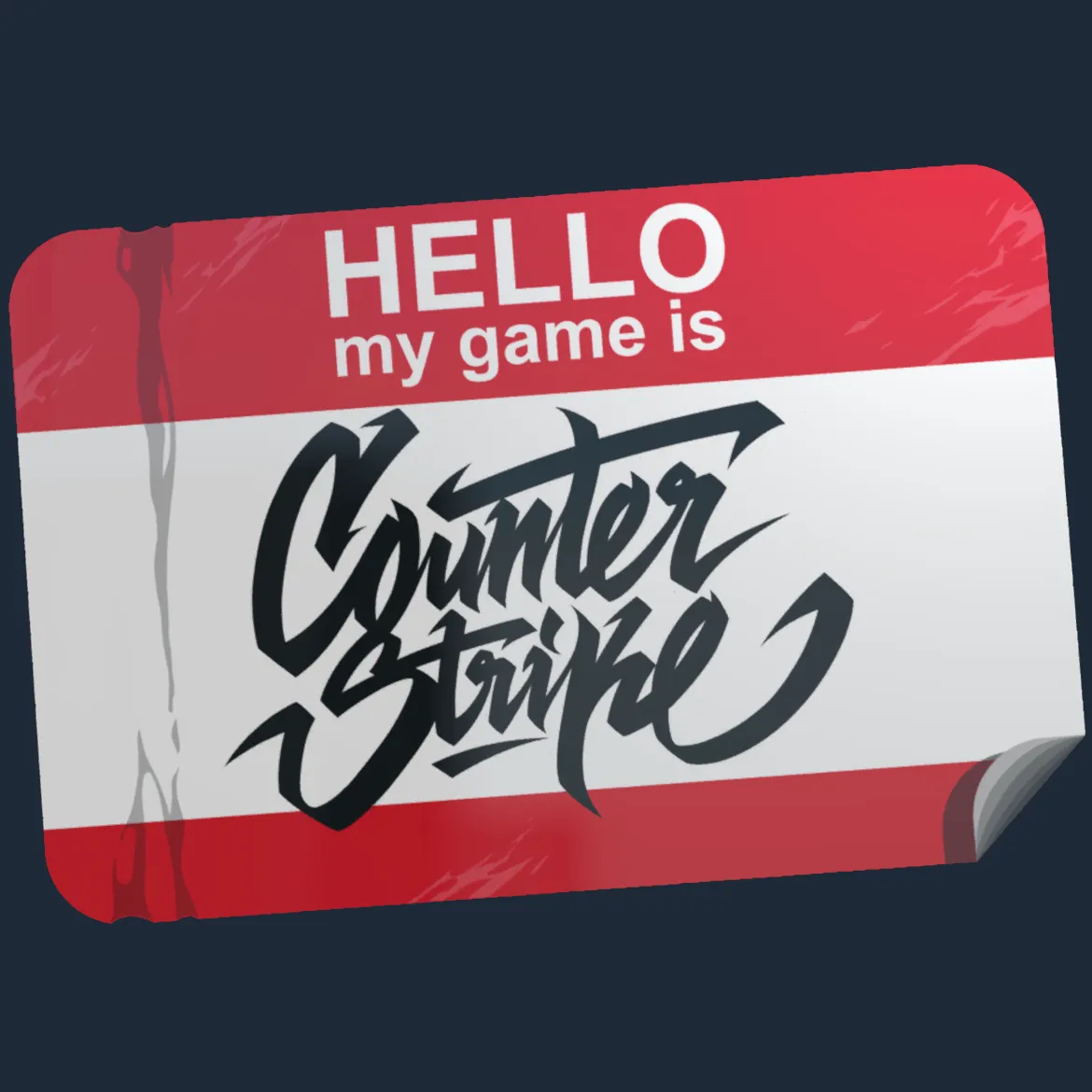 Sticker | Hi, My Game Is