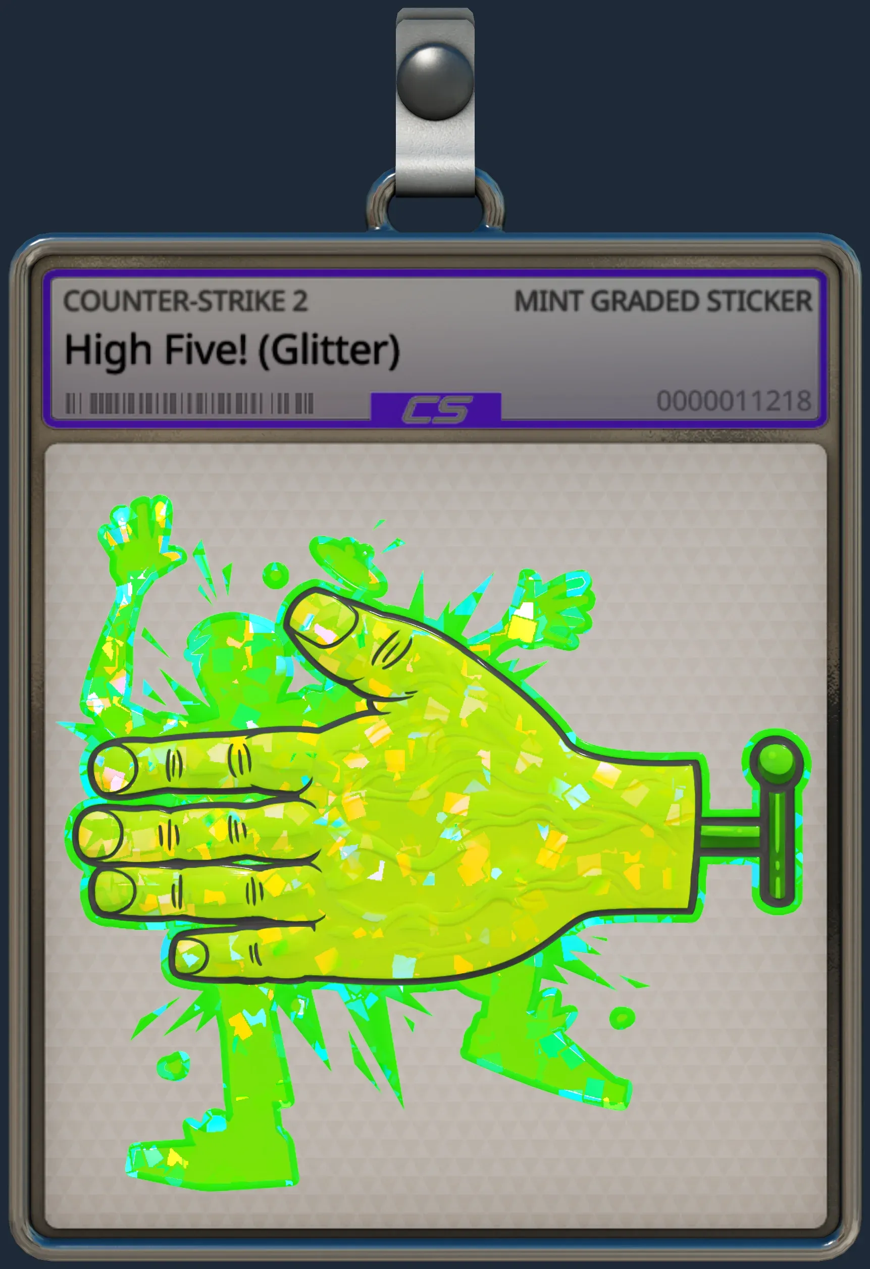 Sticker | High Five! (Glitter) Sticker | High Five! (Glitter)