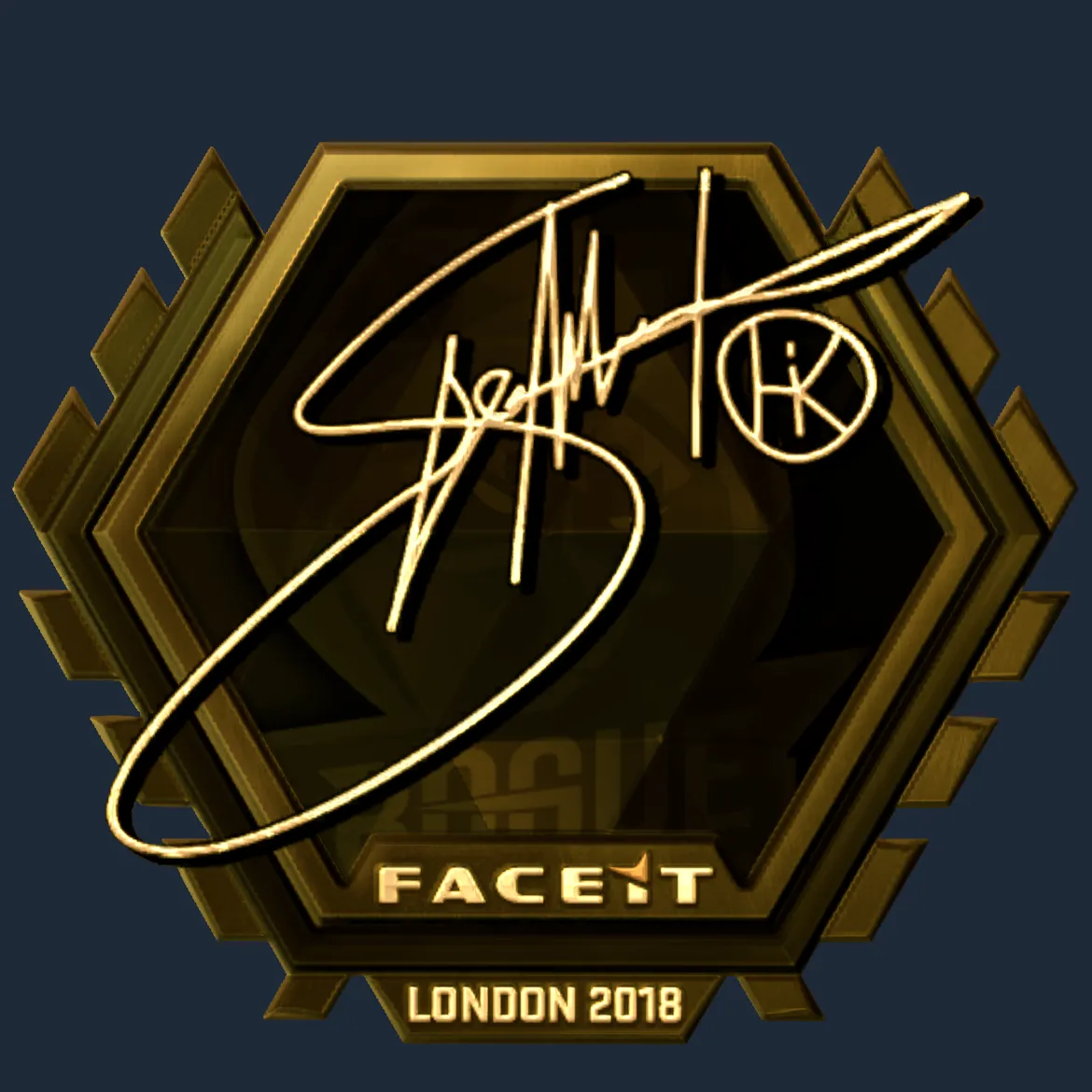 Sticker | Hiko (Gold) | London 2018