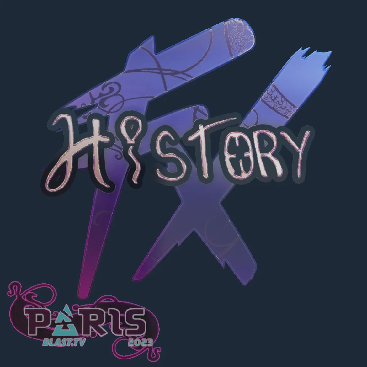 Sticker | History (Holo) | Paris 2023
