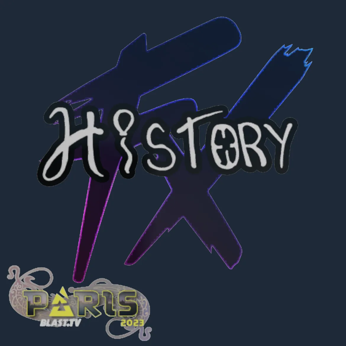 Sticker | History | Paris 2023