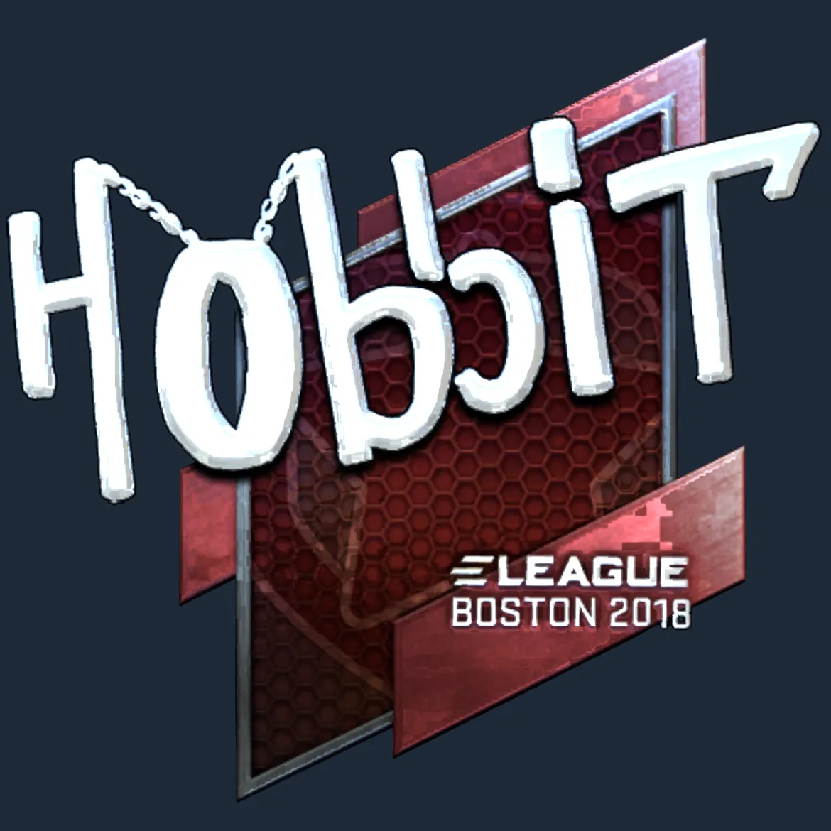Sticker | Hobbit (Foil) | Boston 2018