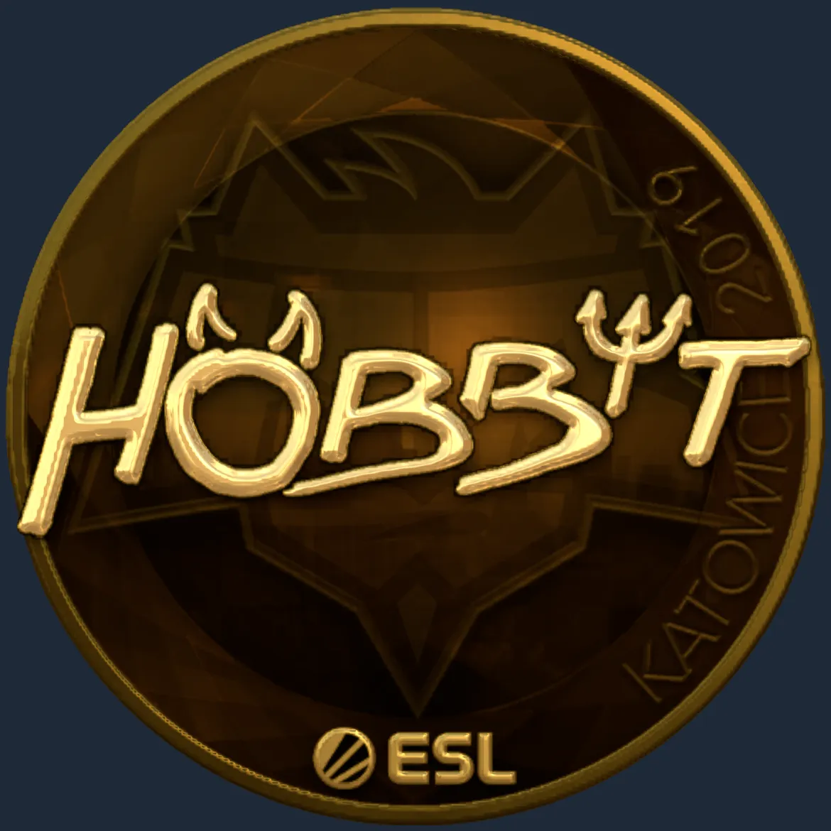 Sticker | Hobbit (Gold) | Katowice 2019