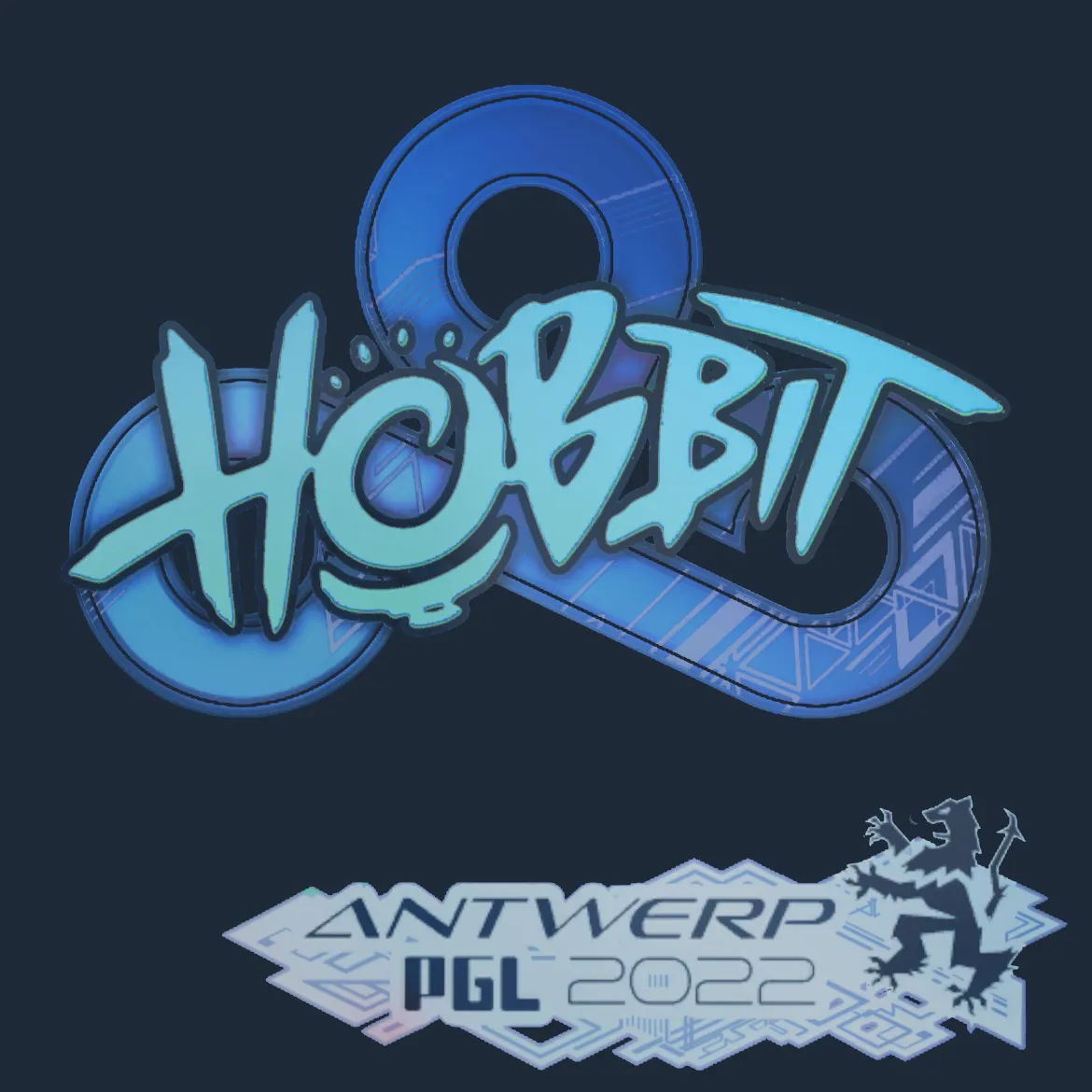 Sticker | Hobbit (Holo) | Antwerp 2022