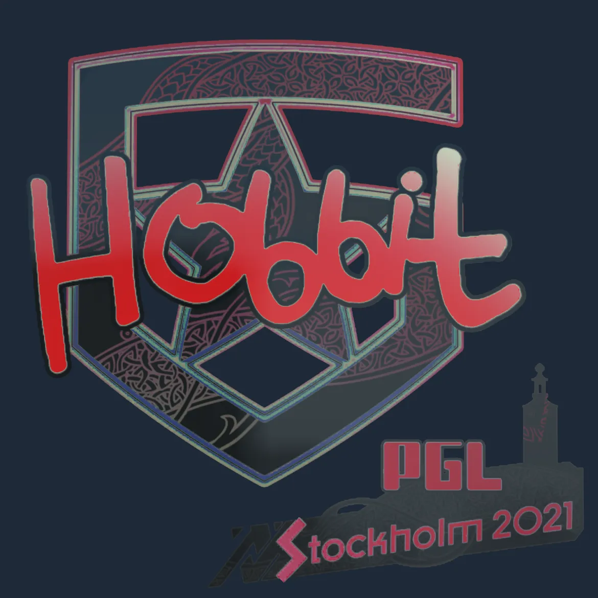 Sticker | HObbit (Holo) | Stockholm 2021