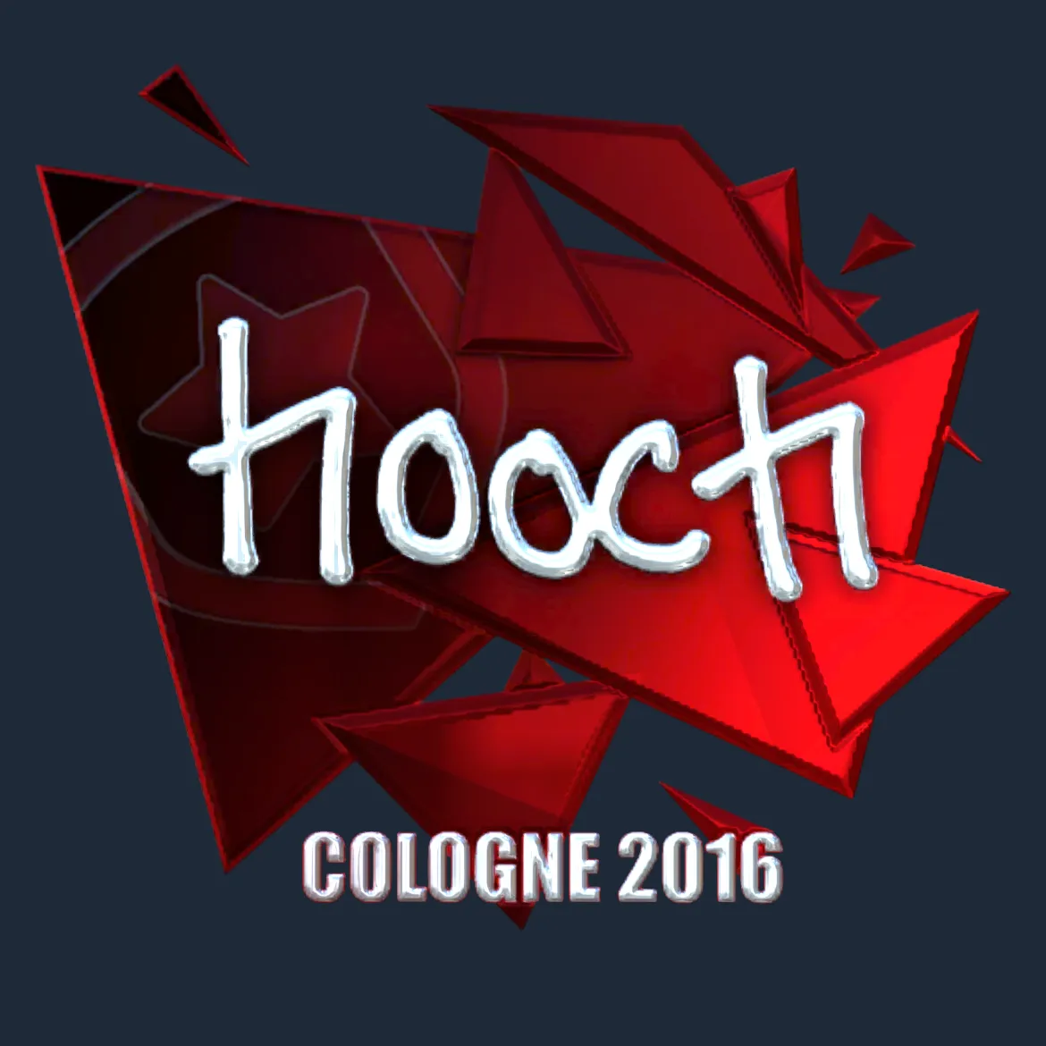 Sticker | hooch (Foil) | Cologne 2016