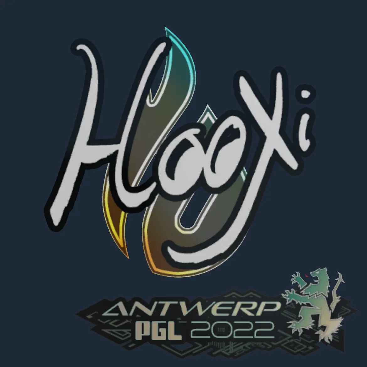 Sticker | HooXi | Antwerp 2022
