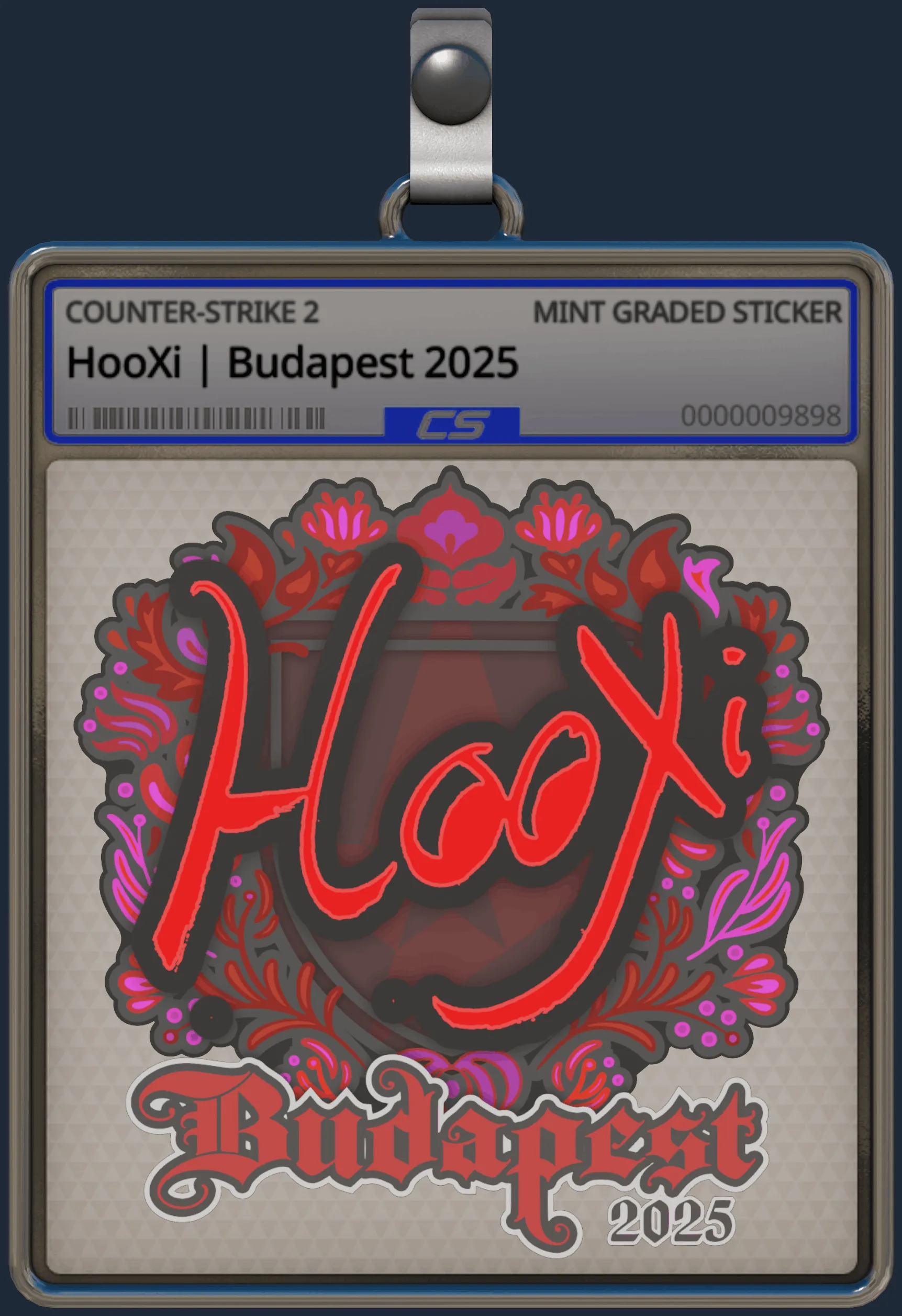Sticker | HooXi | Budapest 2025 Sticker | HooXi | Budapest 2025