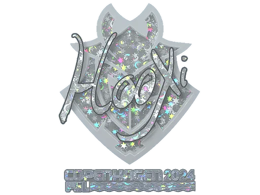 Sticker | HooXi (Glitter) | Copenhagen 2024