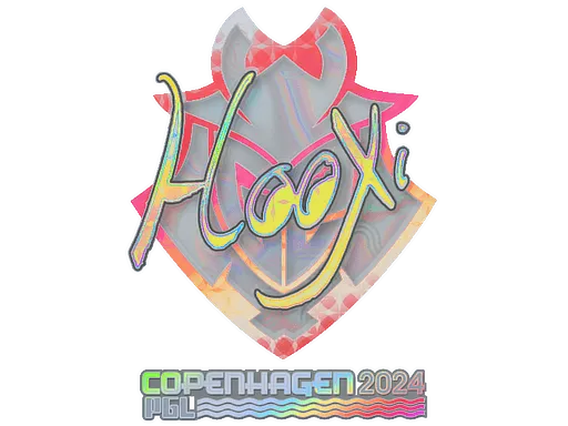 Sticker | HooXi (Holo) | Copenhagen 2024