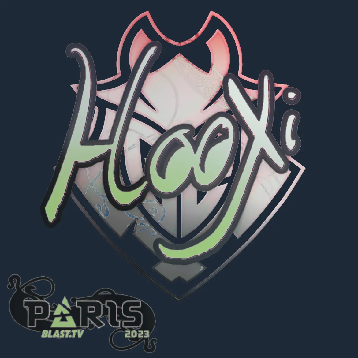 Sticker | HooXi (Holo) | Paris 2023