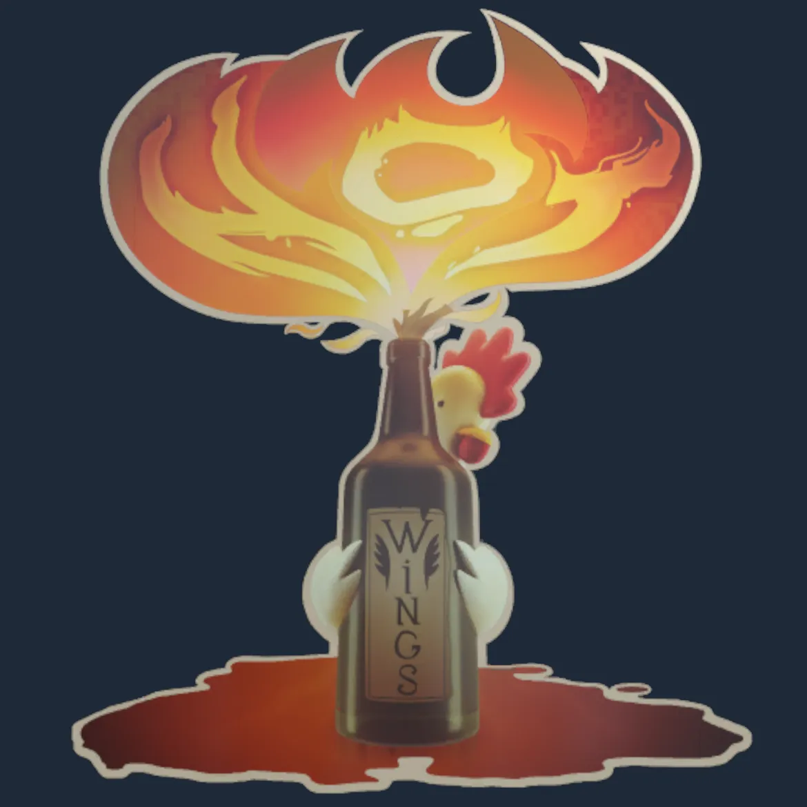 Sticker | Hot Wings (Holo)