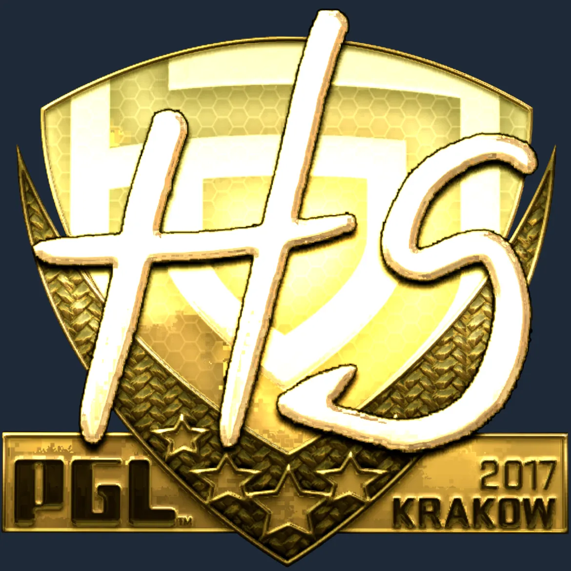 Sticker | HS (Gold) | Krakow 2017
