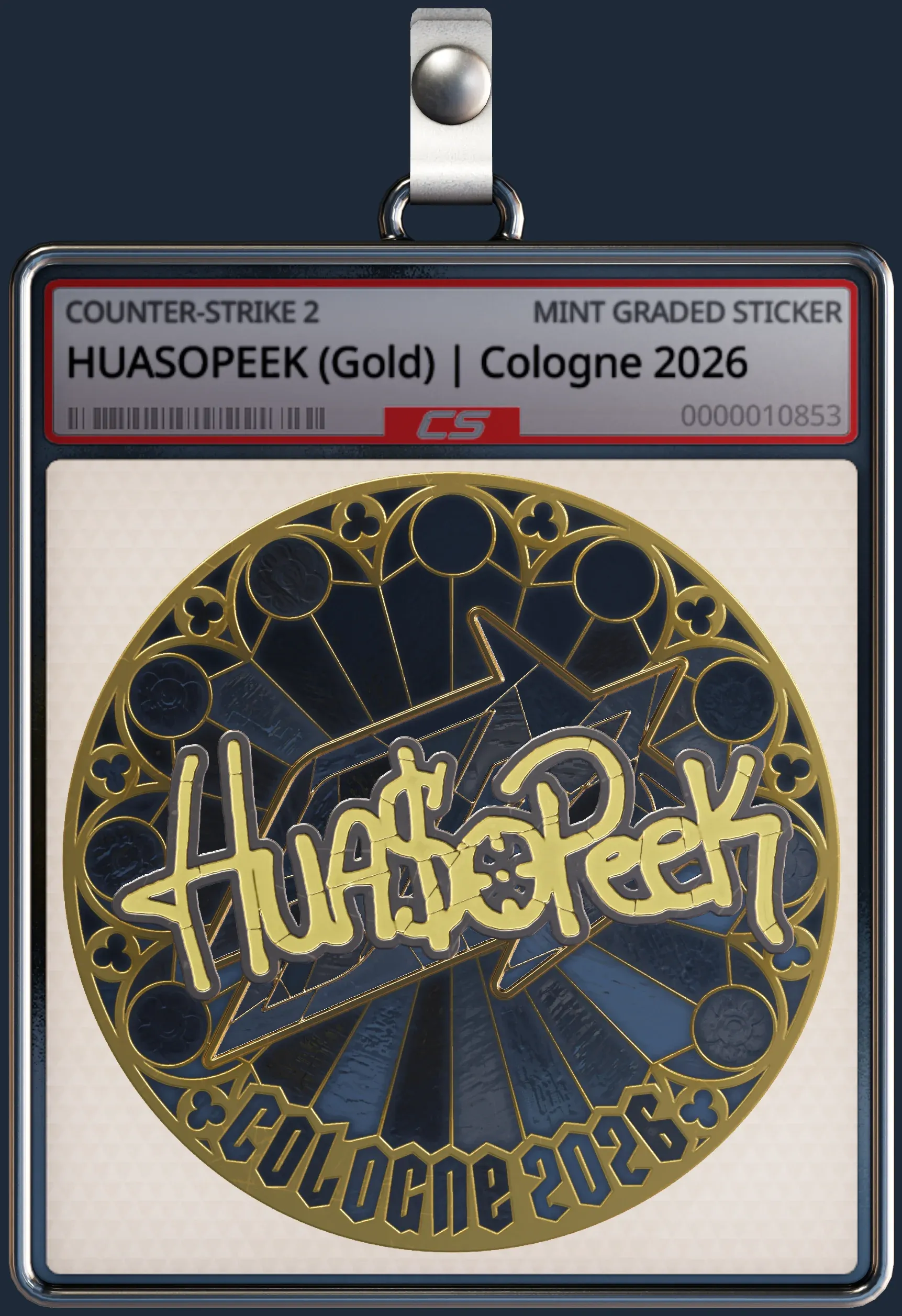 Sticker | HUASOPEEK (Gold) | Cologne 2026