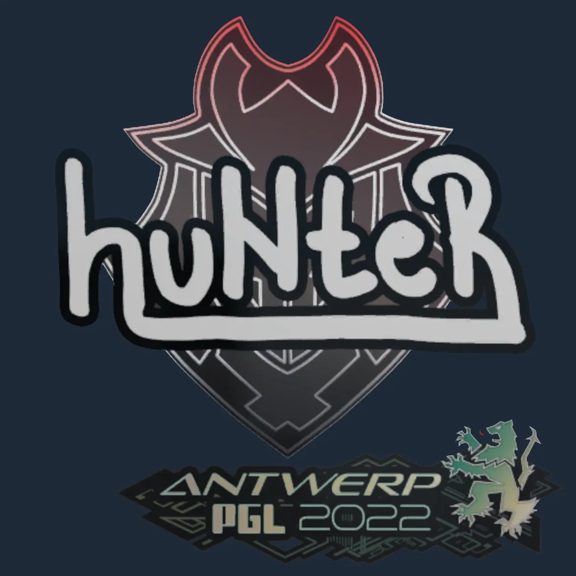 Sticker | huNter | Antwerp 2022