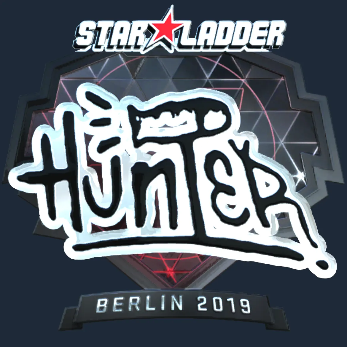 Sticker | huNter- (Foil) | Berlin 2019