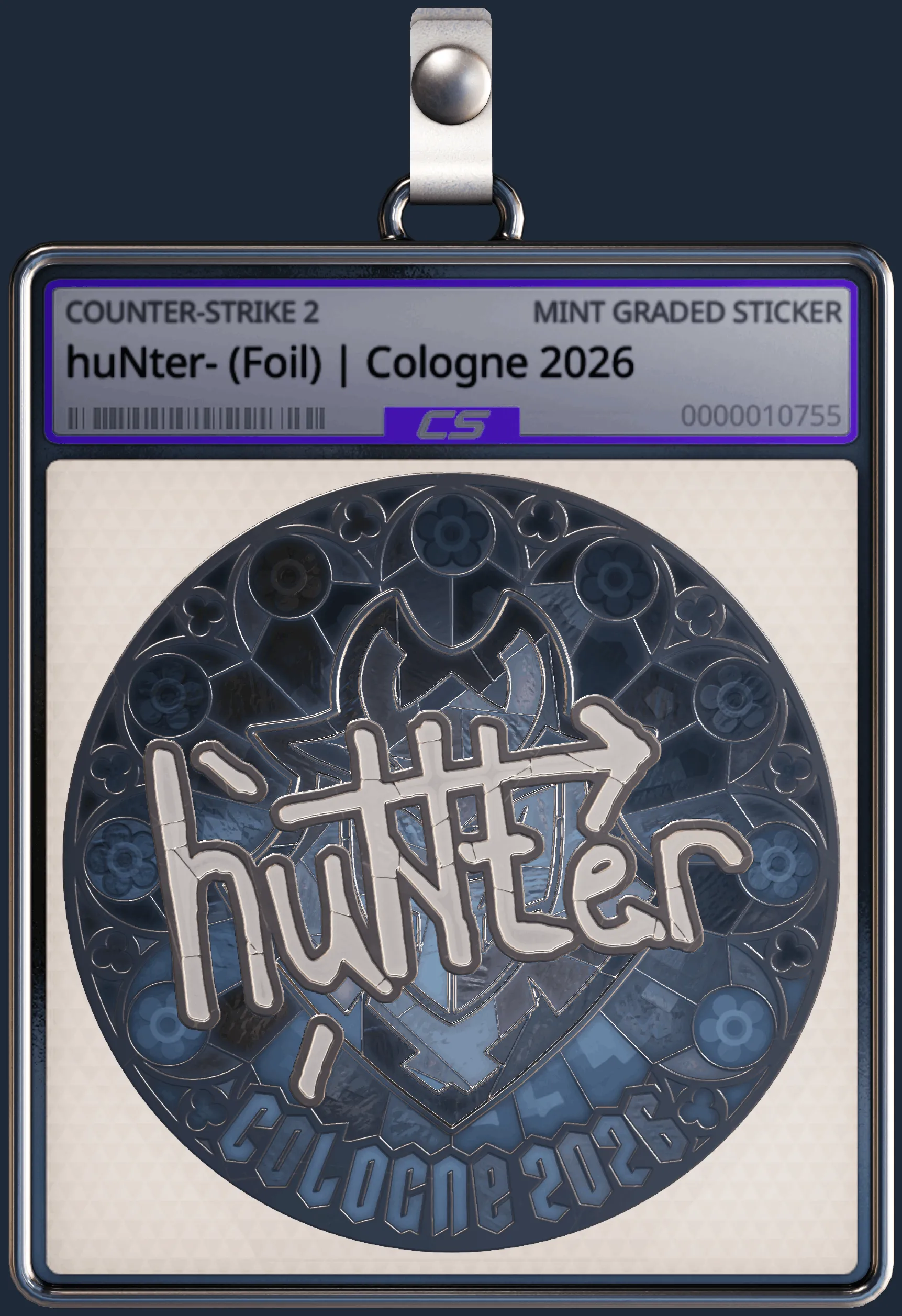 Sticker | huNter- (Foil) | Cologne 2026 Sticker | huNter- (Foil) | Cologne 2026