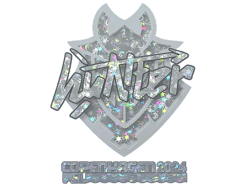 Sticker | huNter- (Glitter) | Copenhagen 2024