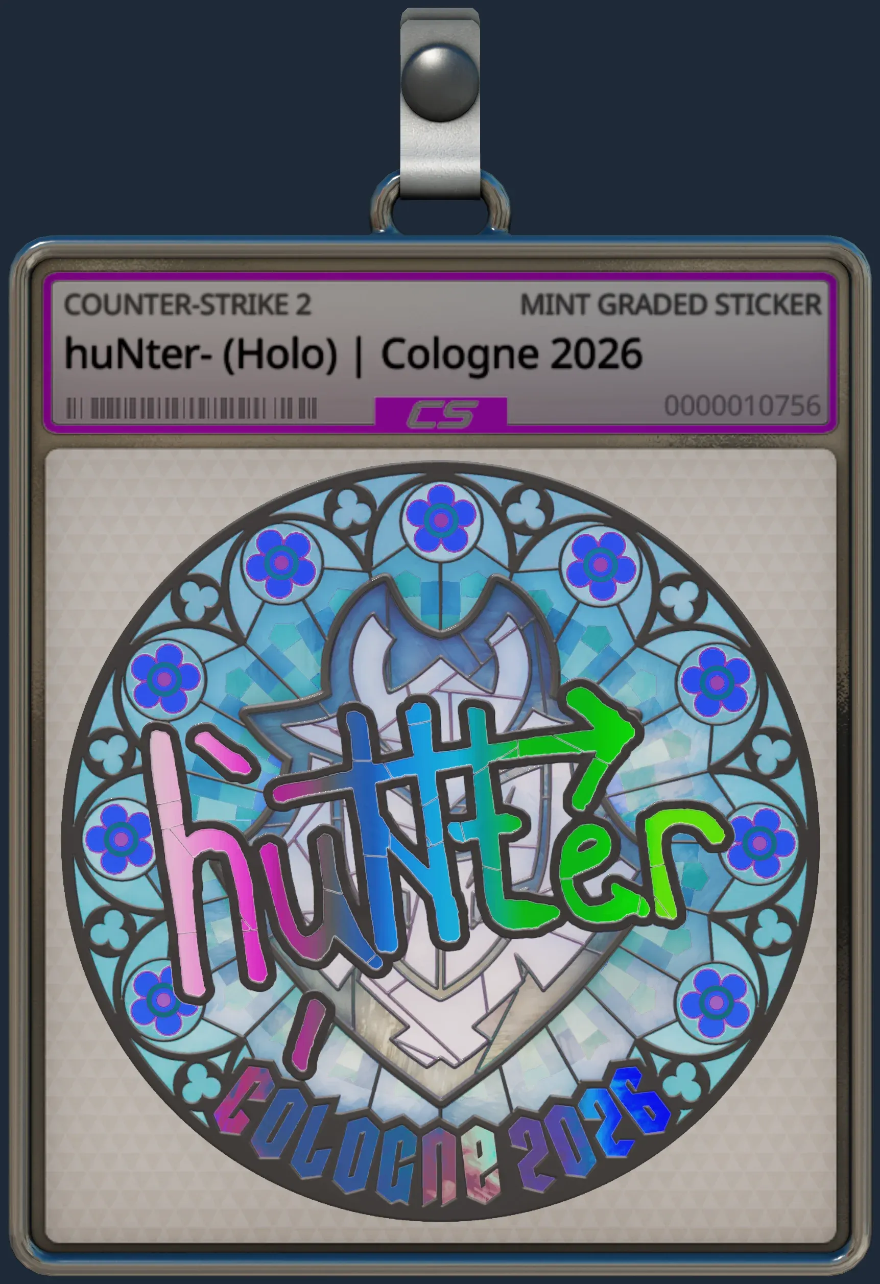 Sticker | huNter- (Holo) | Cologne 2026