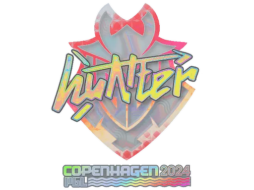 Sticker | huNter- (Holo) | Copenhagen 2024
