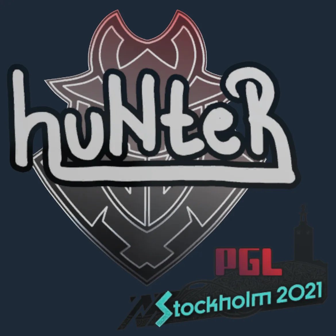 Sticker | huNter- | Stockholm 2021