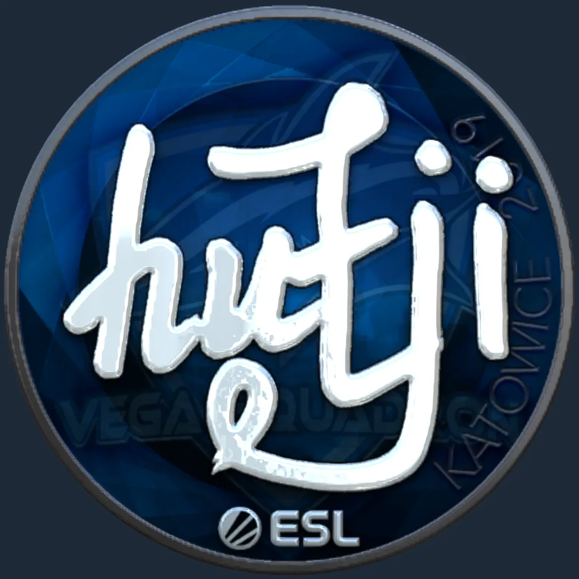 Sticker | hutji (Foil) | Katowice 2019