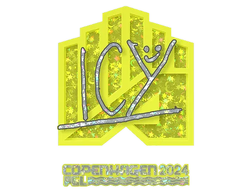 Sticker | ICY (Glitter) | Copenhagen 2024