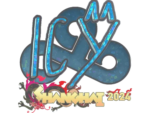 Sticker | ICY (Glitter) | Shanghai 2024