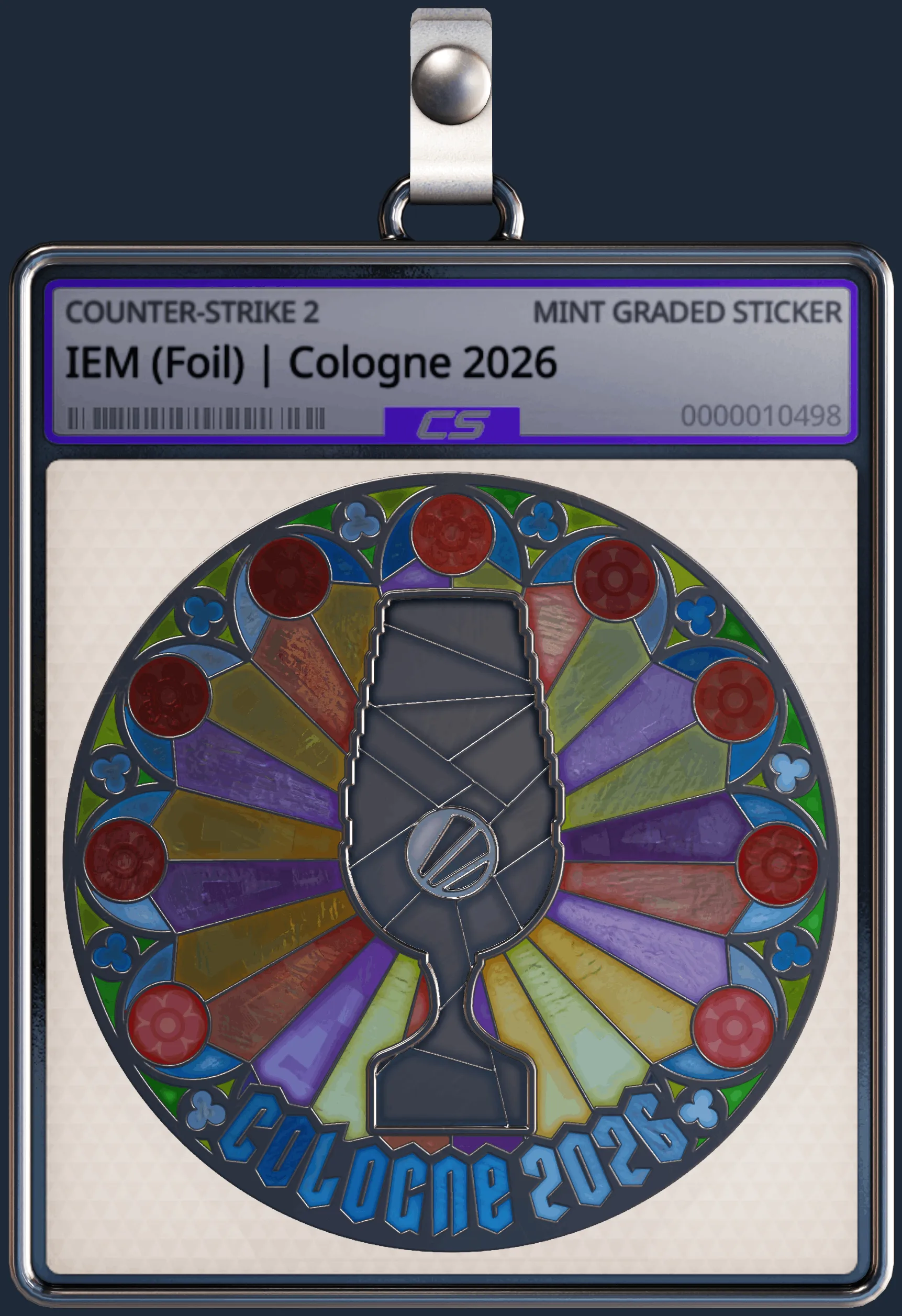 Sticker | IEM (Foil) | Cologne 2026