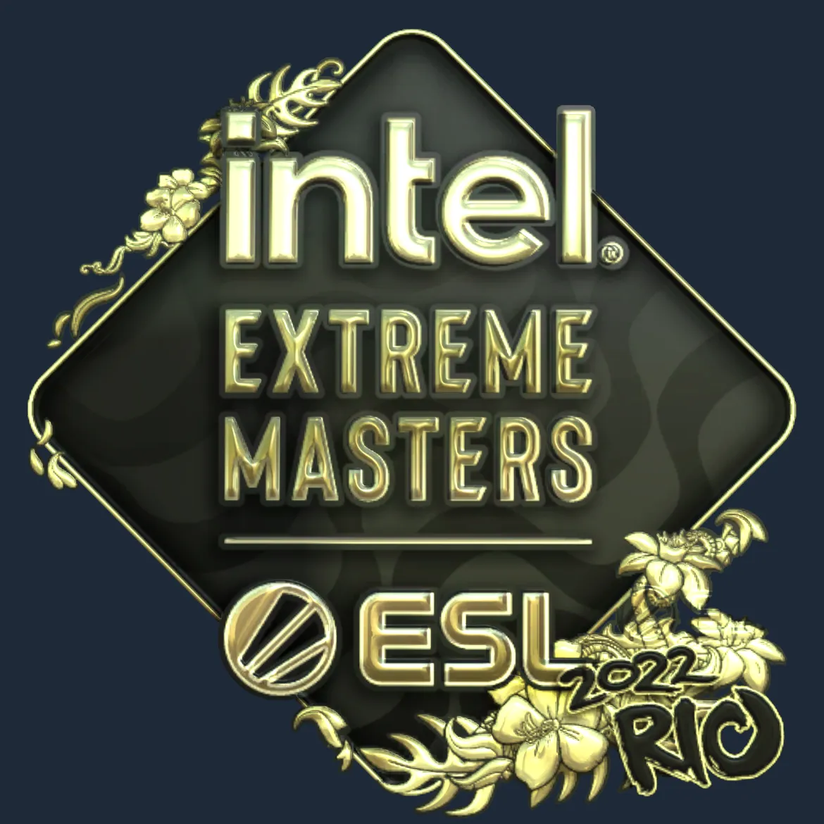 Sticker | IEM (Gold) | Rio 2022