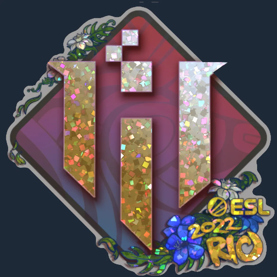 Sticker | IHC Esports (Glitter) | Rio 2022